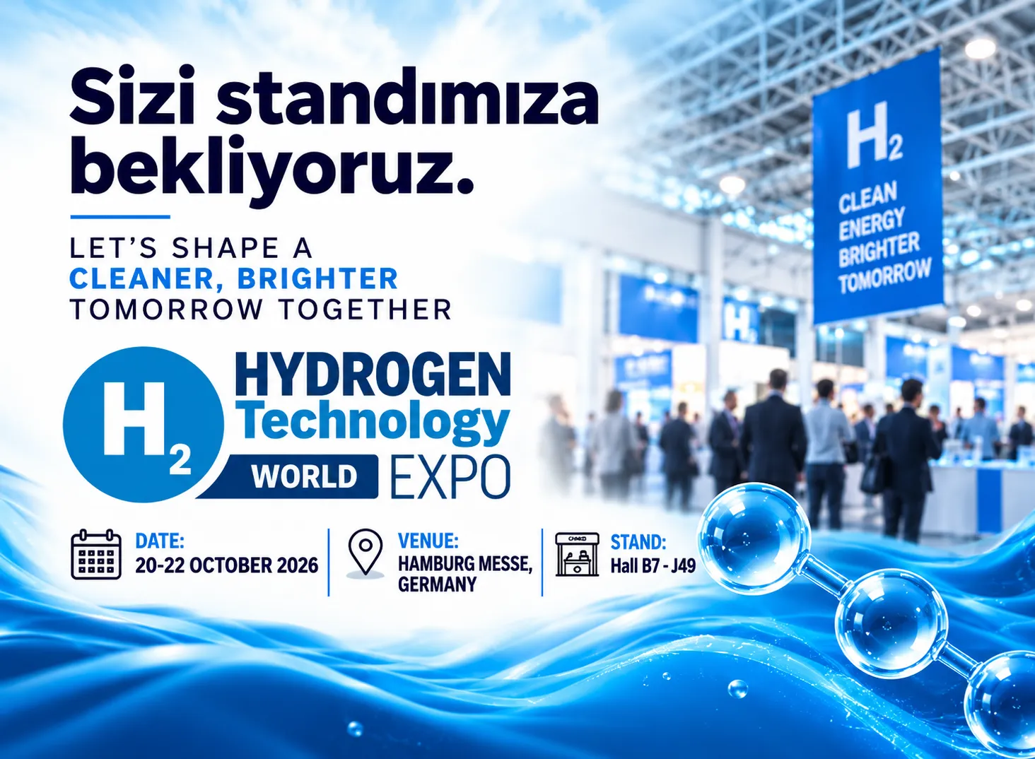 Standımıza bekliyoruz.
